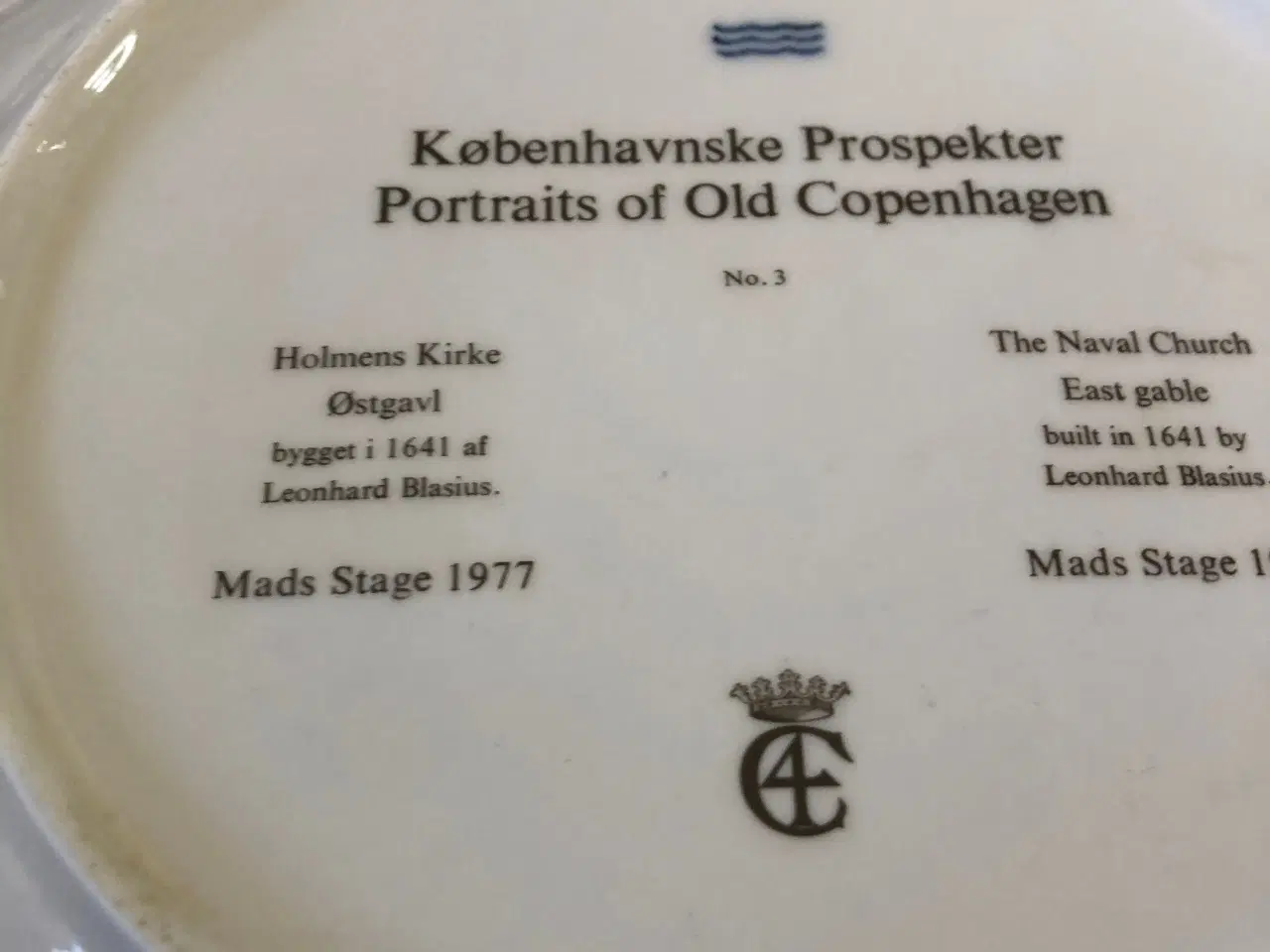 Billede 1 - Mads stage Holmens kirke