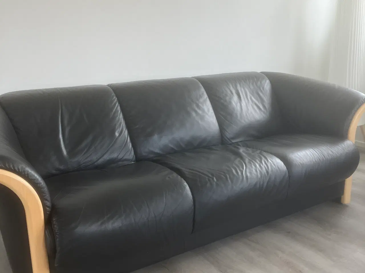 Billede 1 - Stressles lædersofa