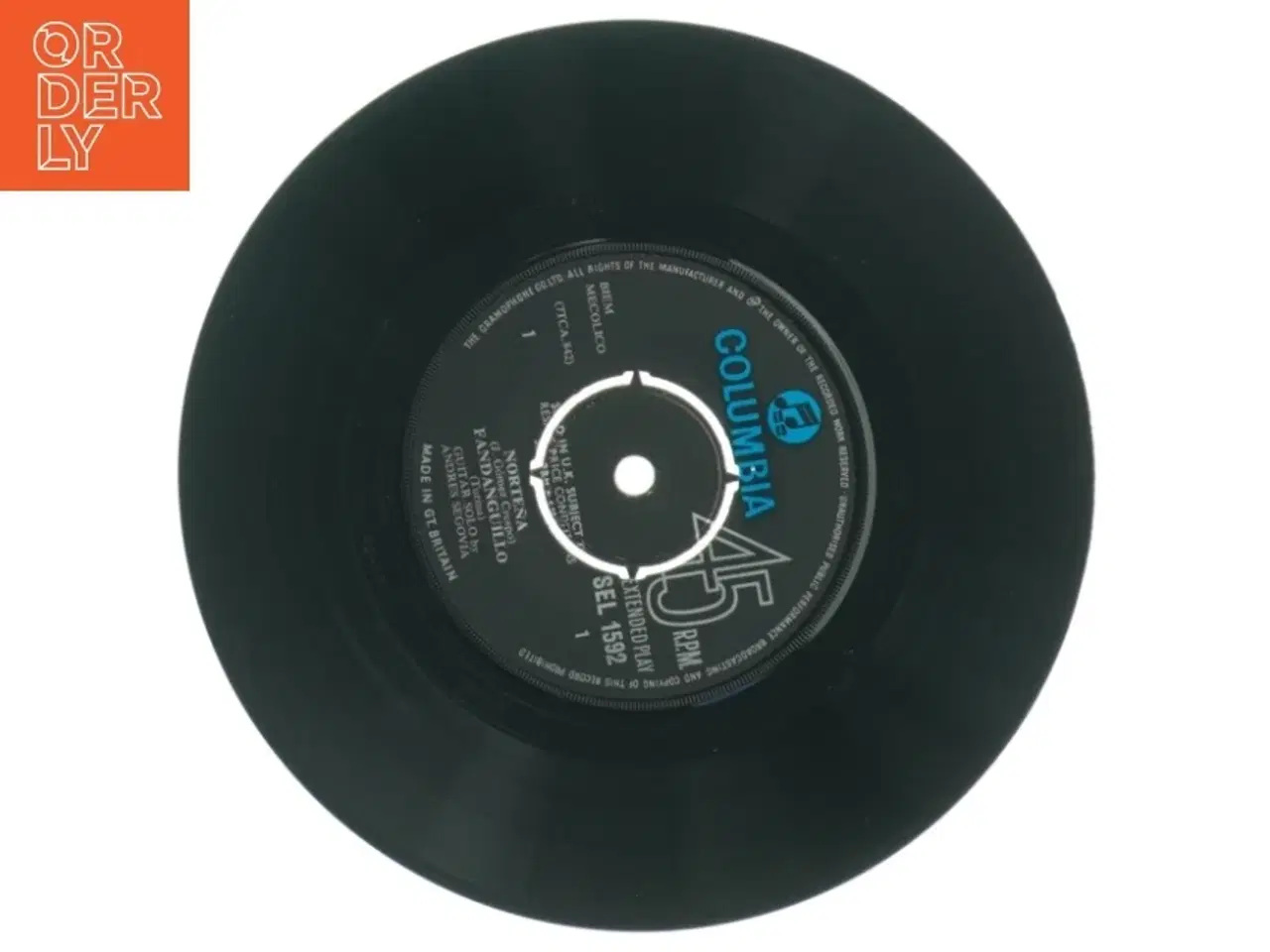 Billede 3 - Segovia Recital Vinylplade (str. 18 cm)