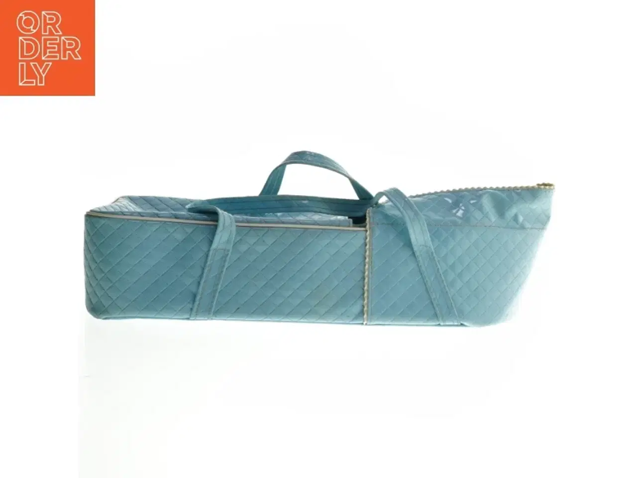 Billede 3 - 1950&#39;er Dukke med babylift vugge MCM(str. 37 cm)