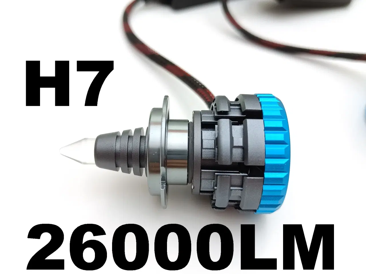Billede 1 - NY! 26000LM Super Stærke H7 LED Pærer