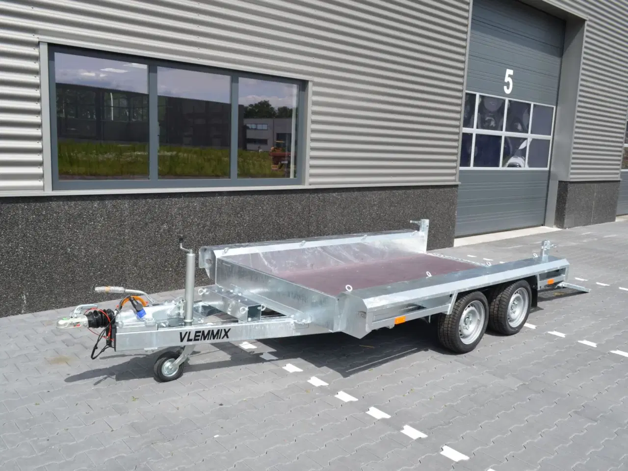 Billede 4 - VLEMMIX MA353015 Maskintrailer