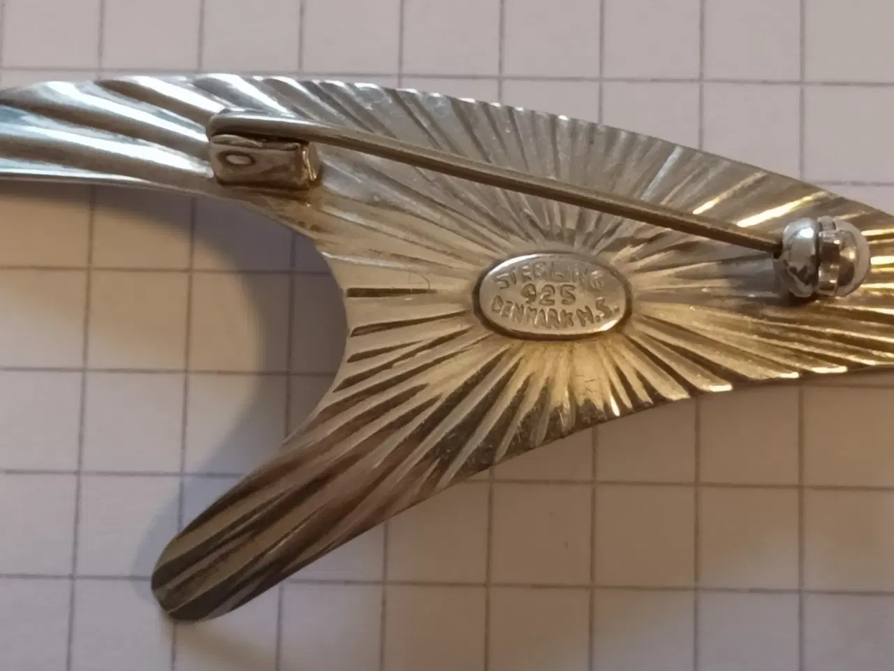 Billede 2 - Broche i sterling - H.S.