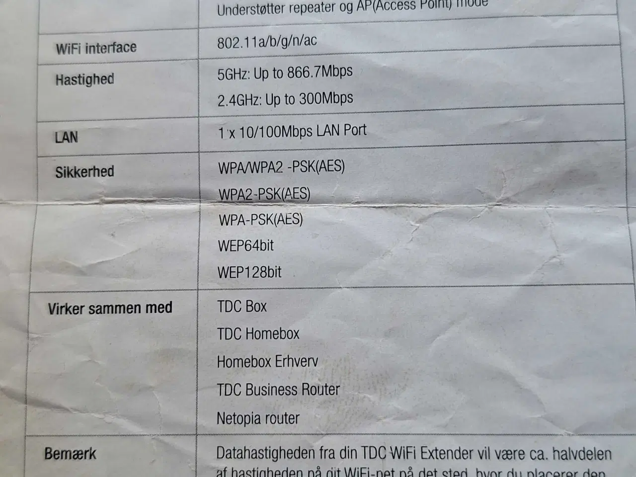 Billede 1 - WiFi extender til router