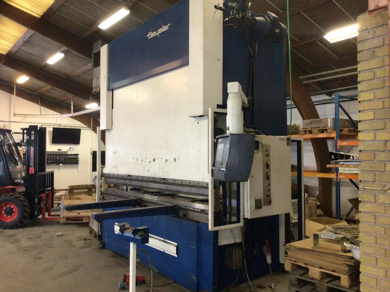 Billede 2 - Kantpresser Beyeler RT 125*3100.