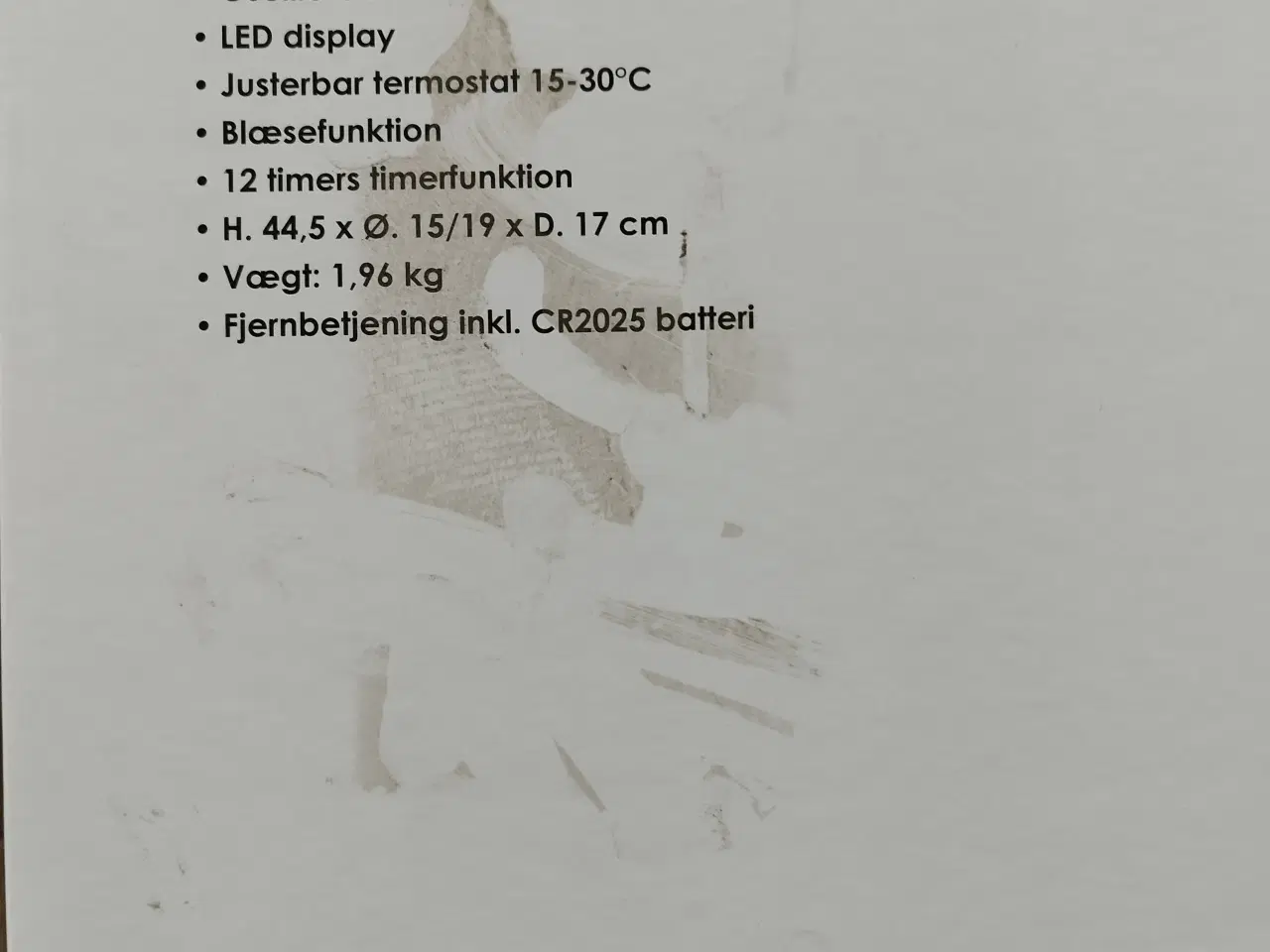 Billede 2 - Varmeblæser