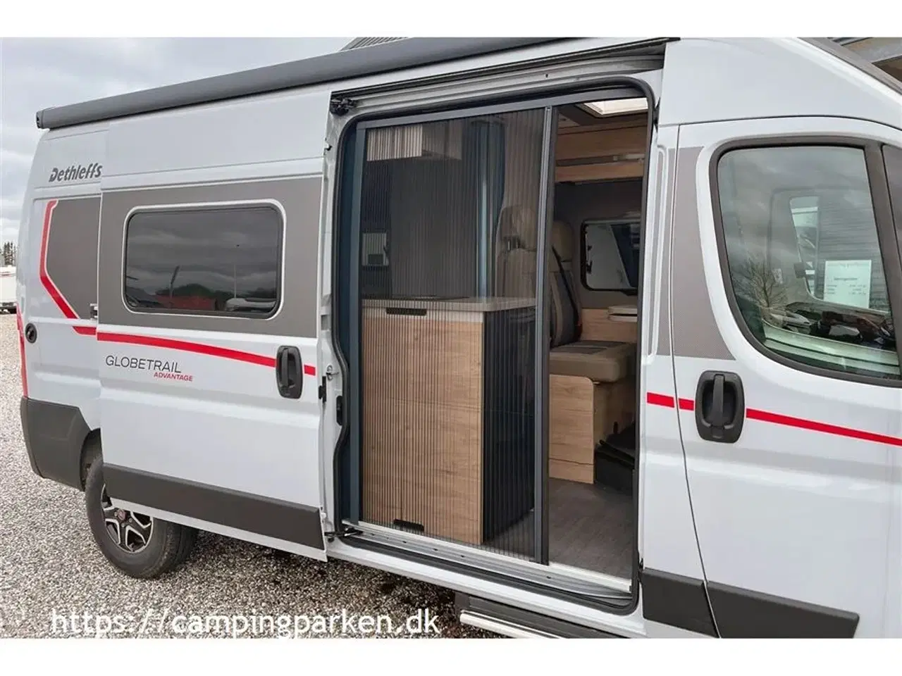 Billede 15 - 2024 - Dethleffs Globetrail CVD 600 ER Advantage   Udlejes: Ny camper van på 6 meter med enkeltsenge og automatgear
