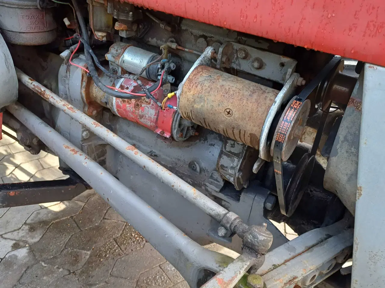 Billede 8 - Mf 135 diesel traktor 