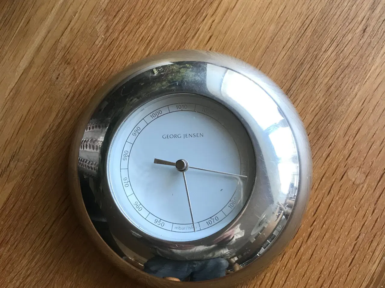 Billede 1 - Barometer, Georg Jensen -  stål