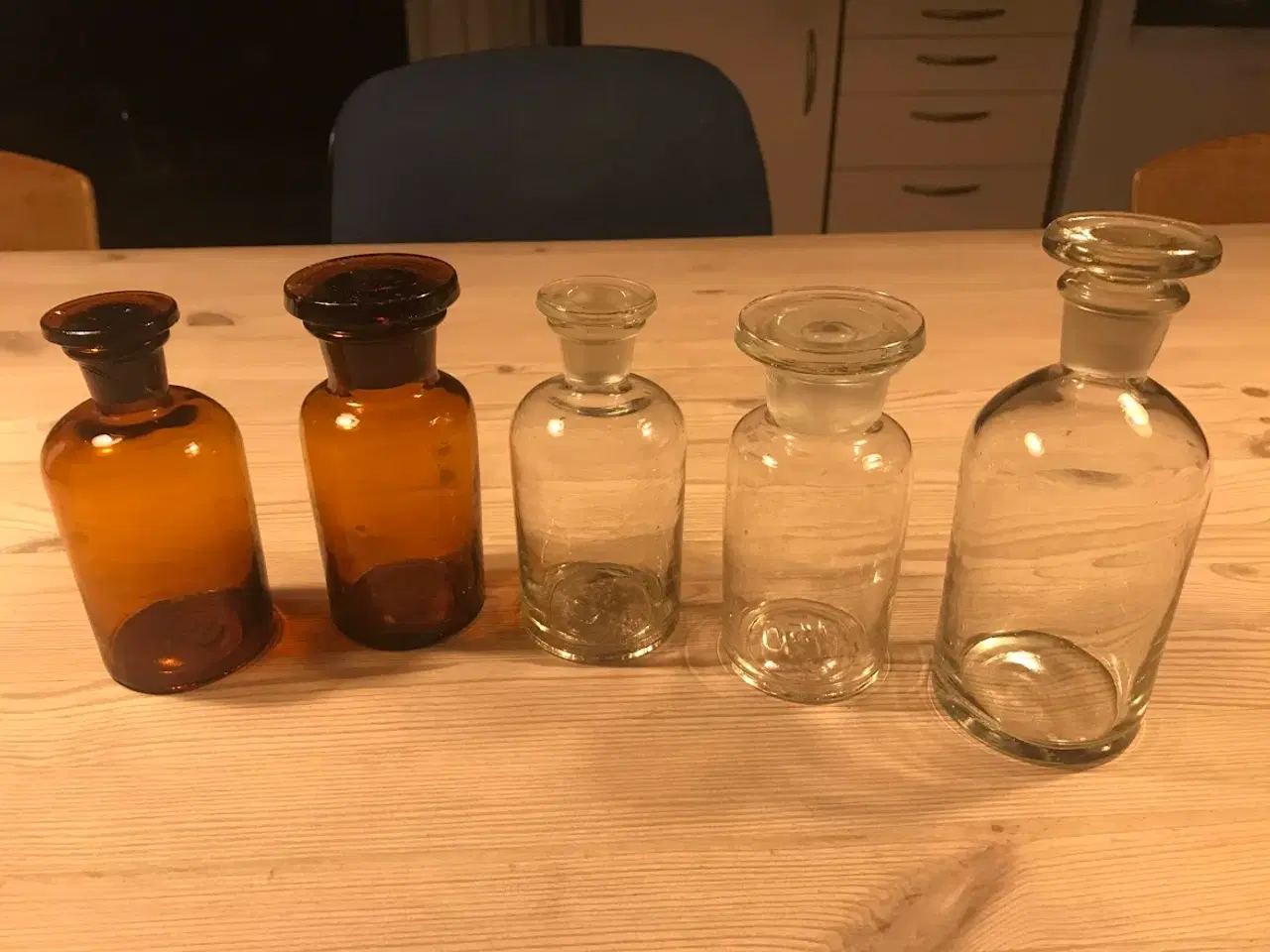 Billede 2 - Glas-flasker og glas
