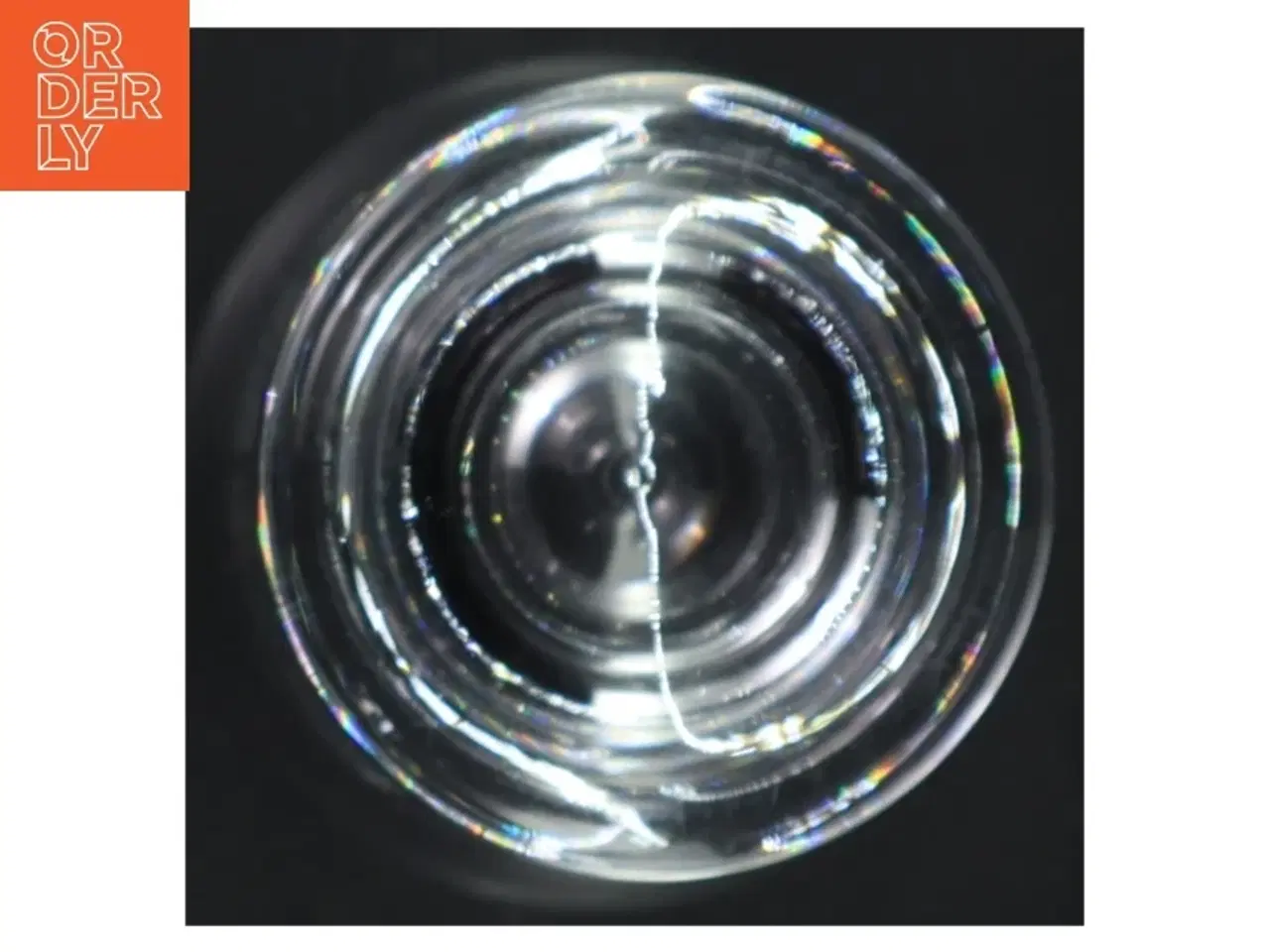 Billede 4 - Gennemsigtig glasvase (str. 14 cm i diameter. længde, 18 cm)