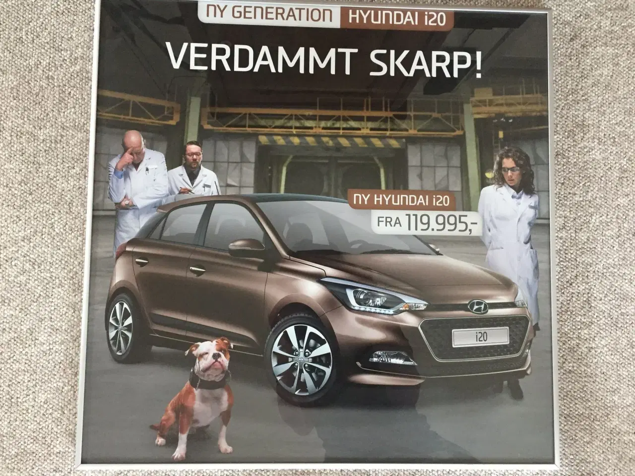Billede 2 - Hyundai plakat