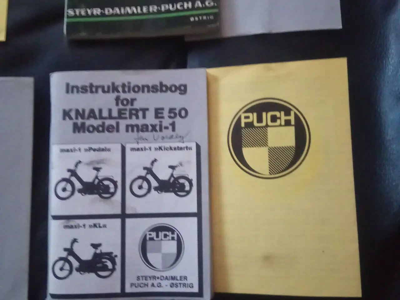 Billede 4 - Puch Maxi instruktions bøger