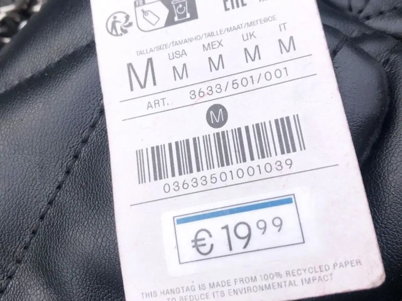 Billede 8 - Sort SKULDERTASKE fra STRADIVARIUS