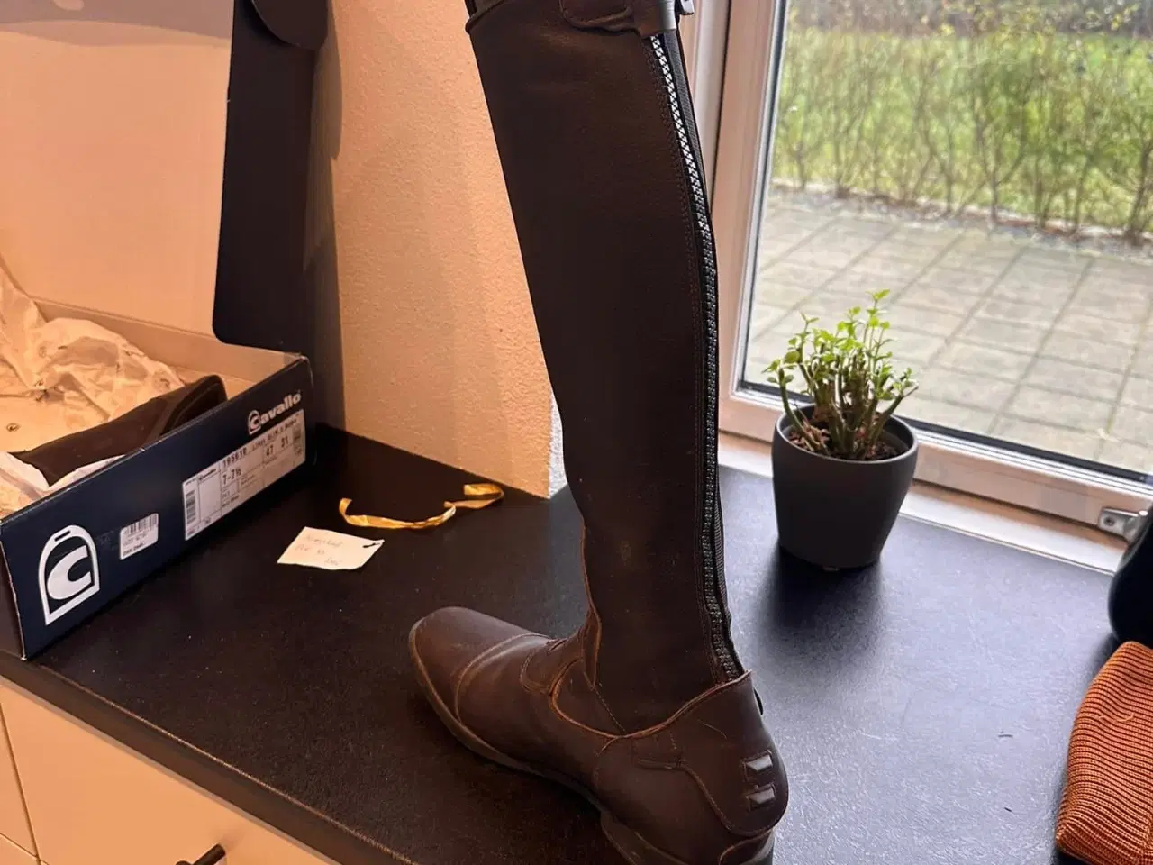 Billede 2 - Cavallo Linus slim støvler brun str 41 47 i højden