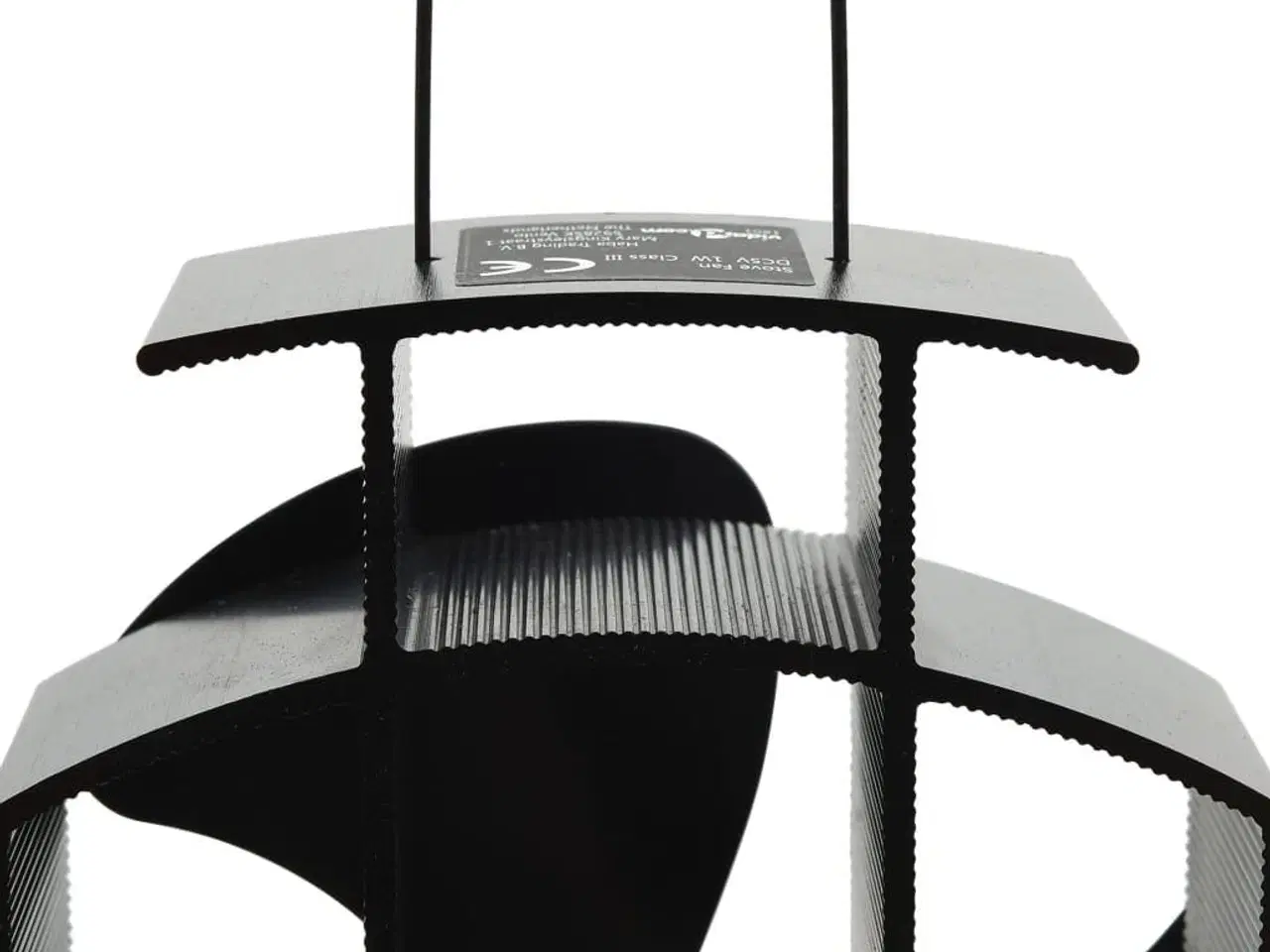 Billede 7 - Varmedrevet ovnventilator 3 blade sort
