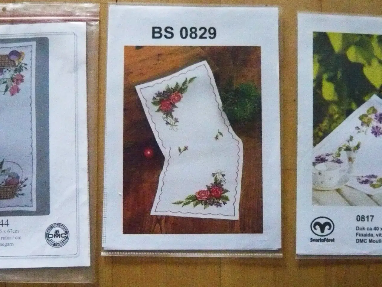 Billede 1 - Korsstingsbroderi mønstre