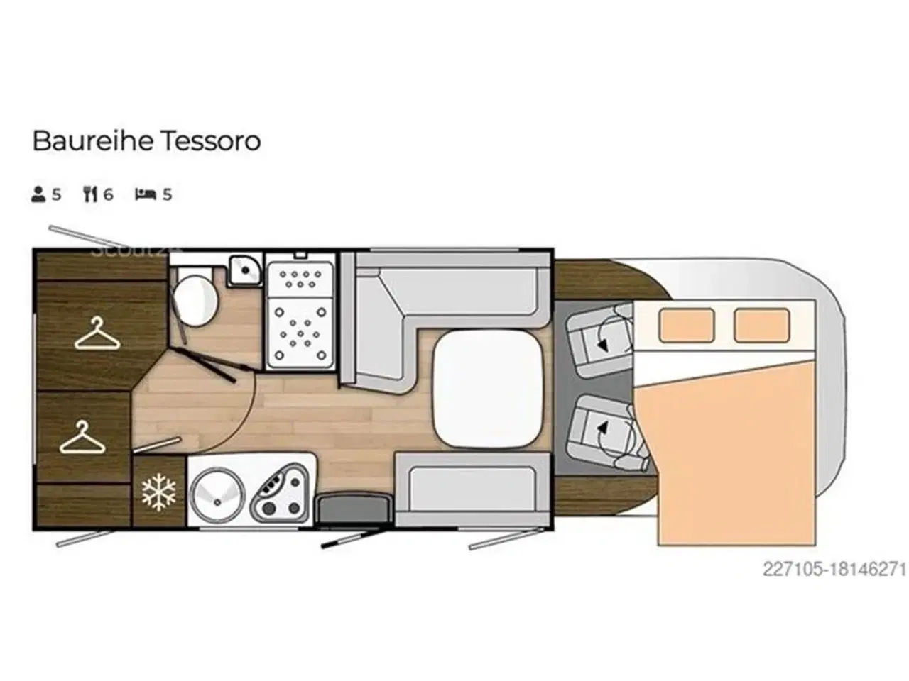 Billede 28 - 2025 - Benimar Tessoro 483   2025 Model på den Nye Ford Transit.