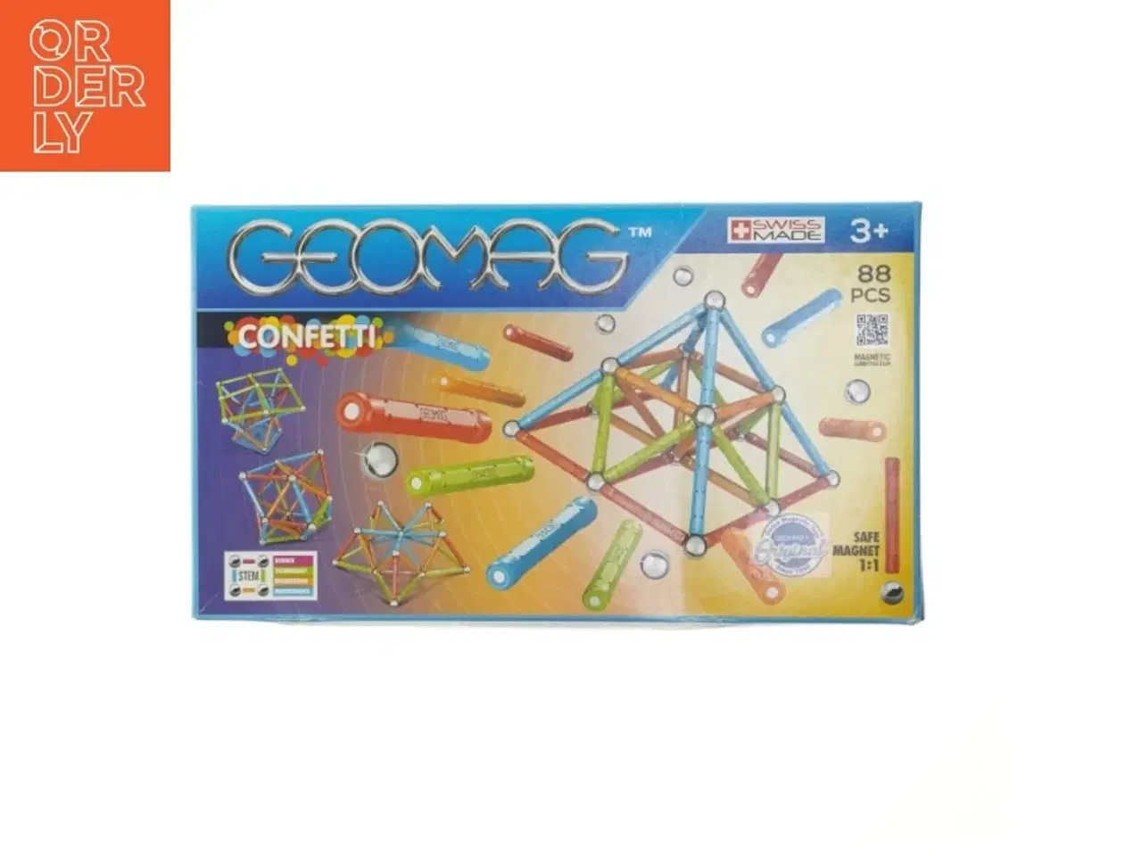 Billede 1 - Geomag Confetti byggesæt fra Geomag (str. 88 stykker i)