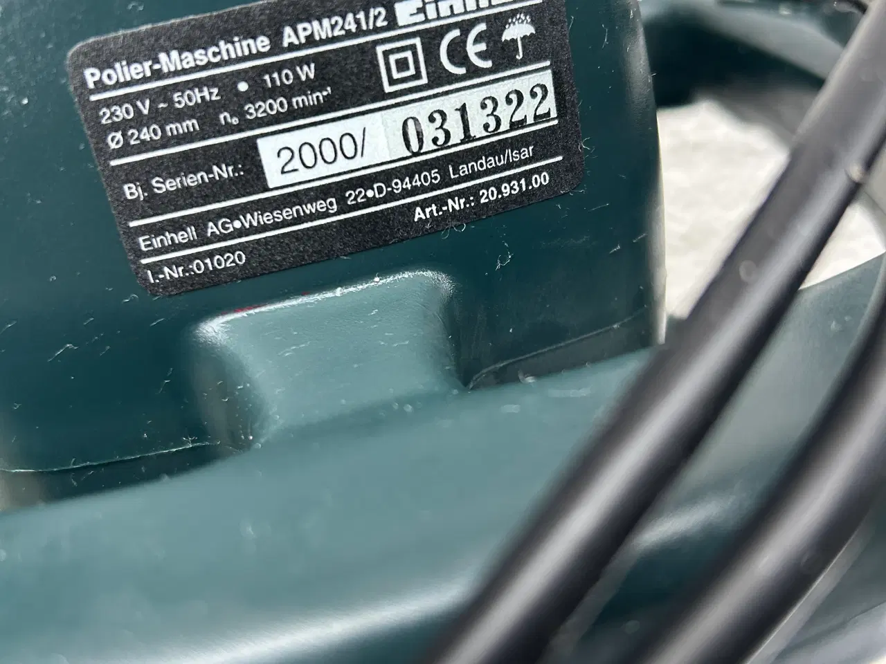 Billede 3 - Polermaskine 500W