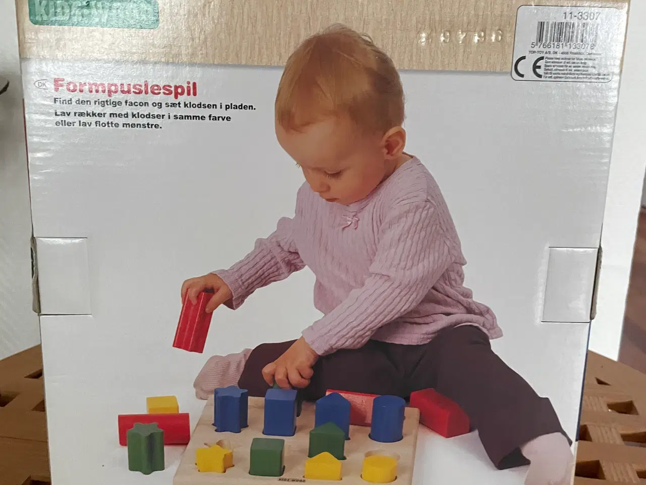 Billede 1 - Formklodser på træplade ny