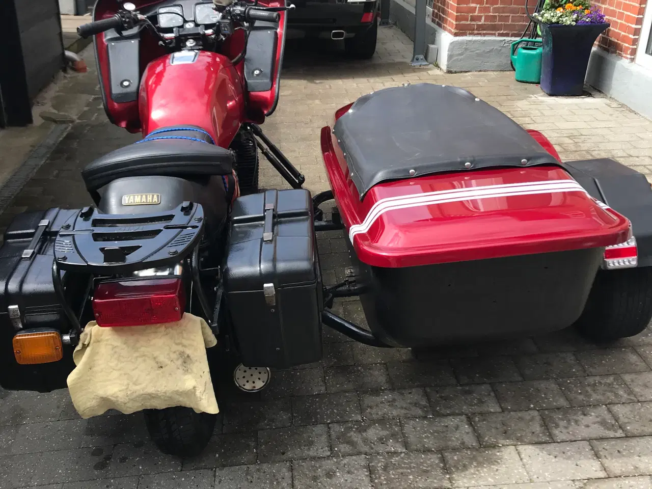 Billede 3 - yamaha xs 1100 med  sidevogn