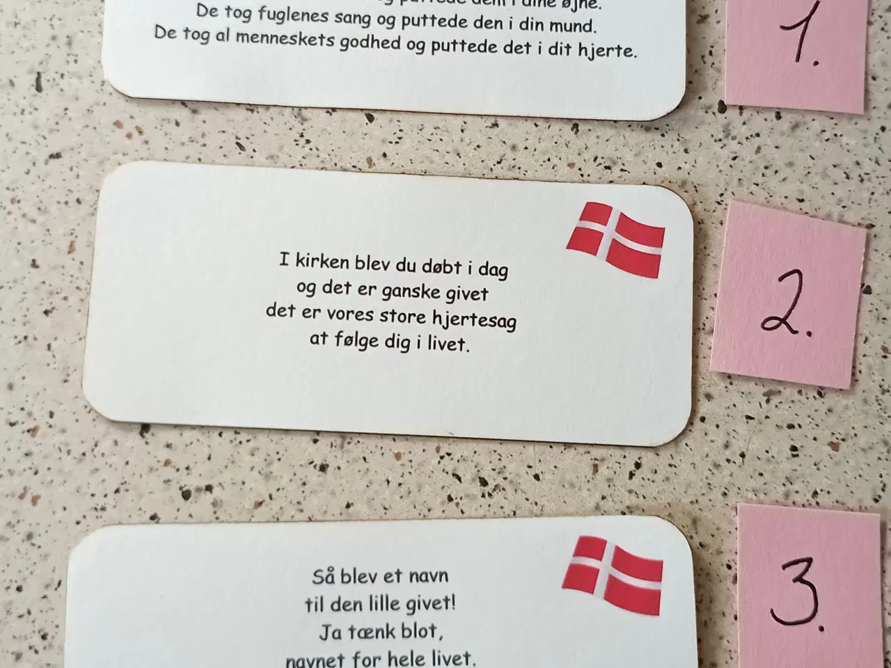 Billede 4 - Barnedåbskort sælges