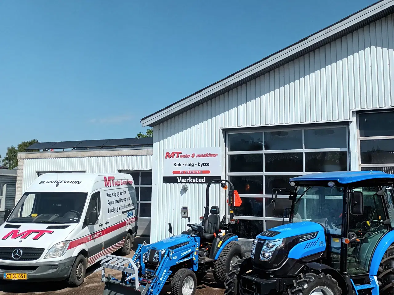 Billede 3 - Ny Solis Diesel traktor med 4 wd 