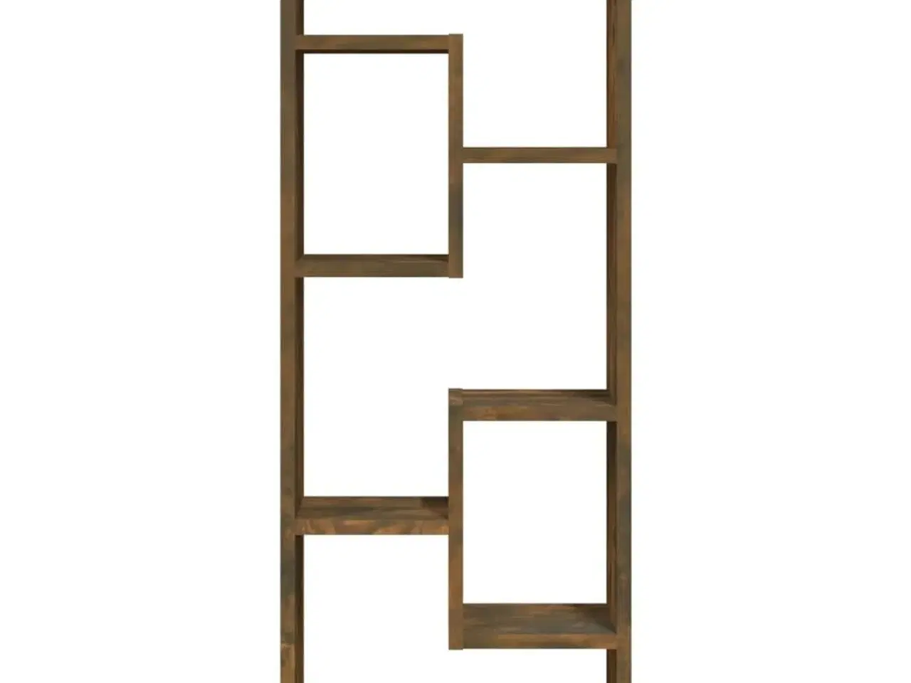 Billede 3 - Væghylde 36x16x90 cm konstrueret træ røget egetræsfinish