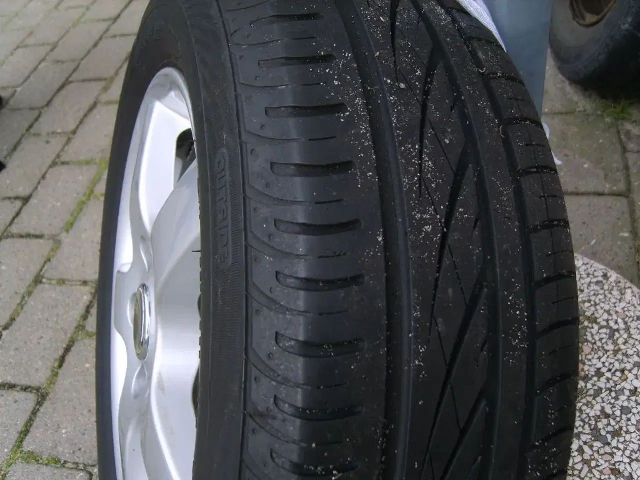 Billede 2 - mega" alufælg/dæk til mazda