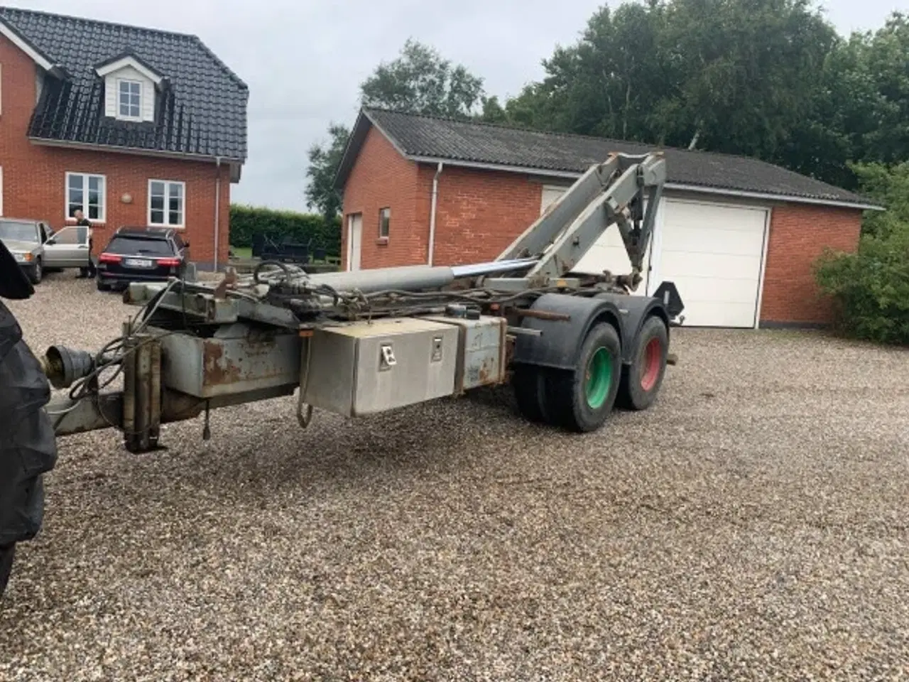 Billede 5 - Kroghejsevogn til 6 meter container