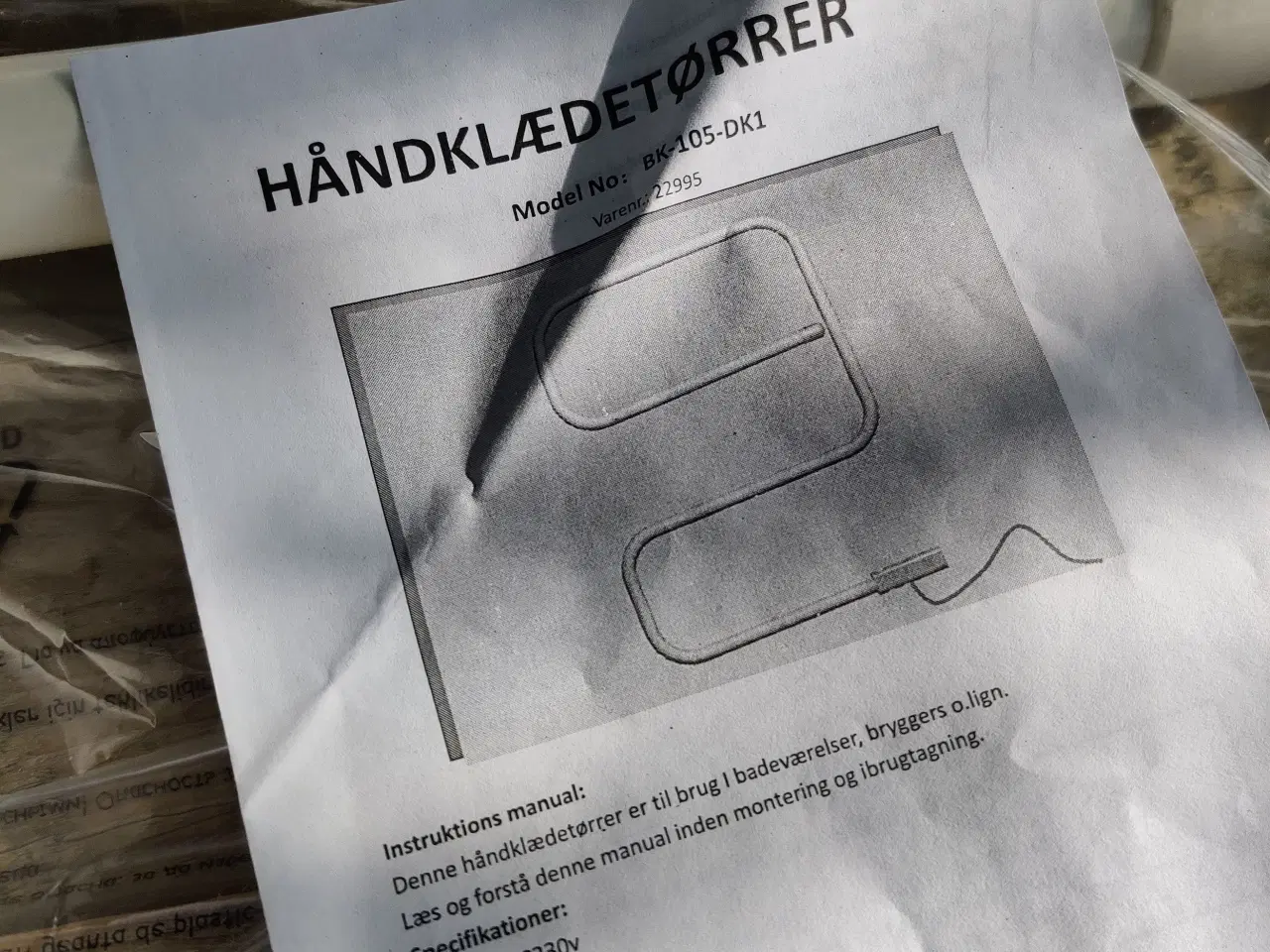 Billede 7 - Håndklædetørrer 