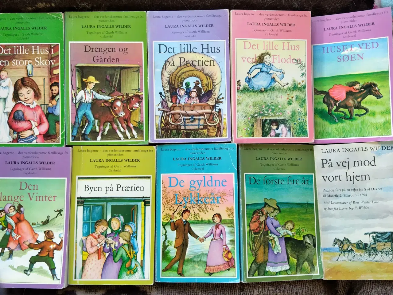 Billede 1 - 10 x Det Lille Hus På Prærien