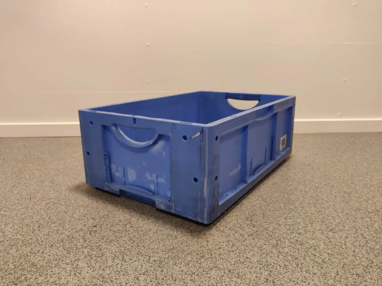 Billede 1 - Blå plastikkasse 590x395x220mm