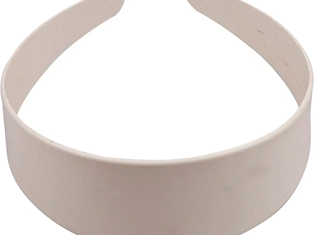 Billede 1 - Elegant Hvid Hårbøjle 40 mm - 20 stk. Pakke