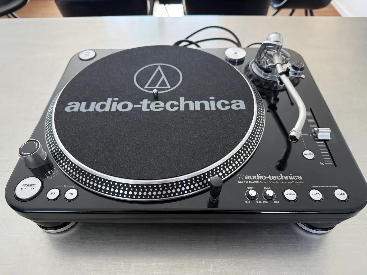 Billede 1 - DJ pladespiller - Audio Technica AT-LP1240 USBXP