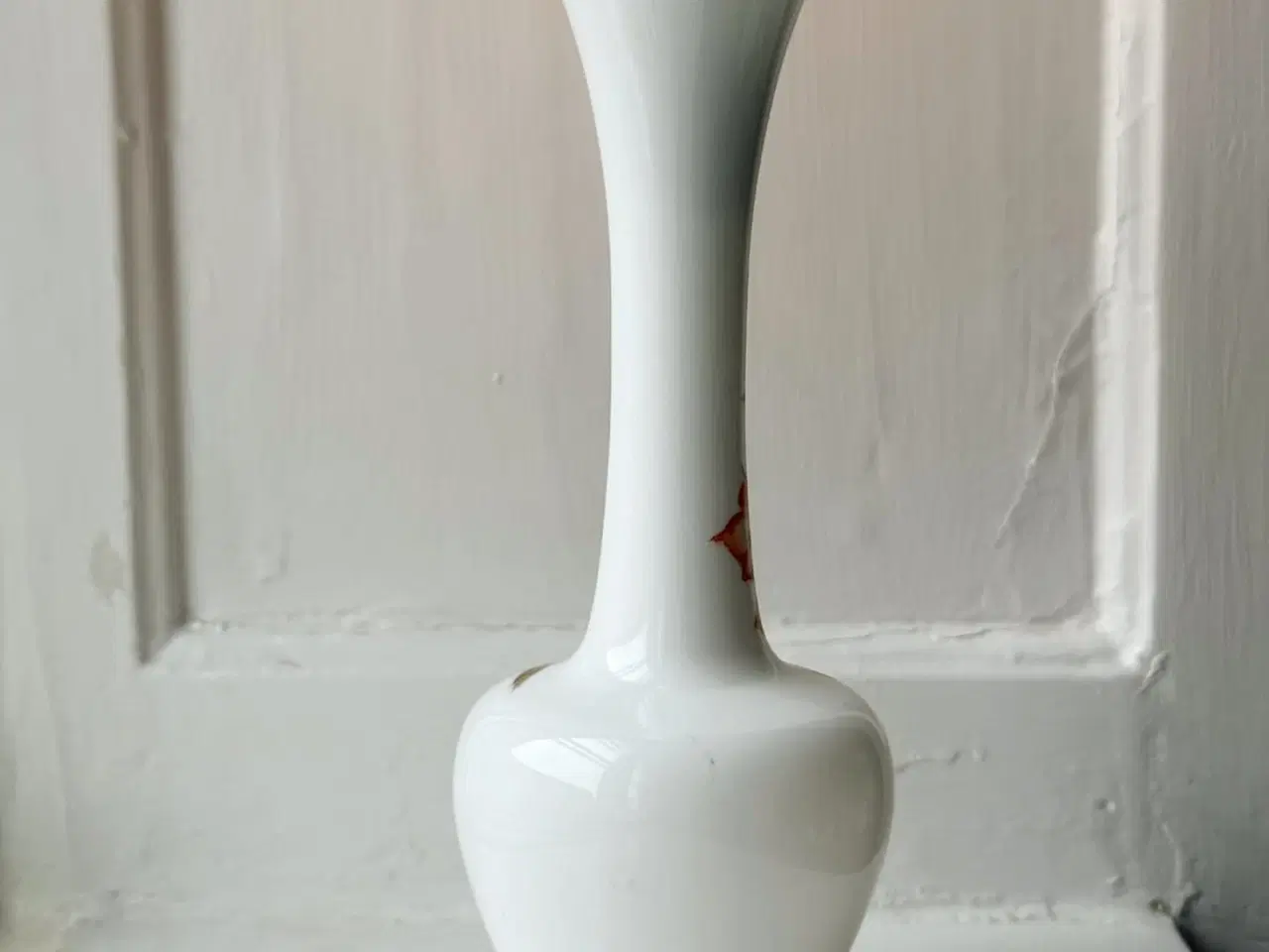 Billede 4 - Opalineglas m blomster og guld