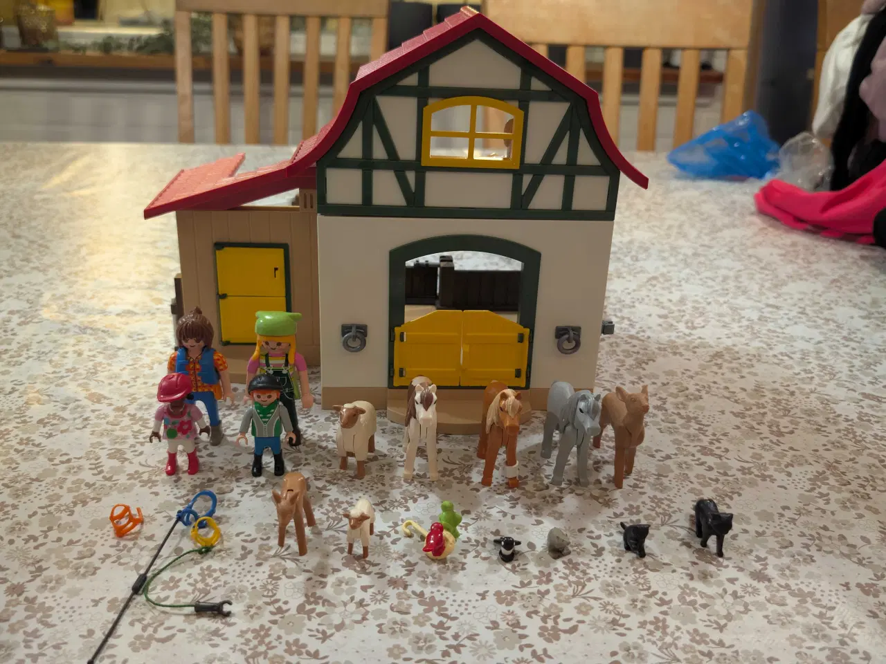 Billede 1 - Playmobil stald