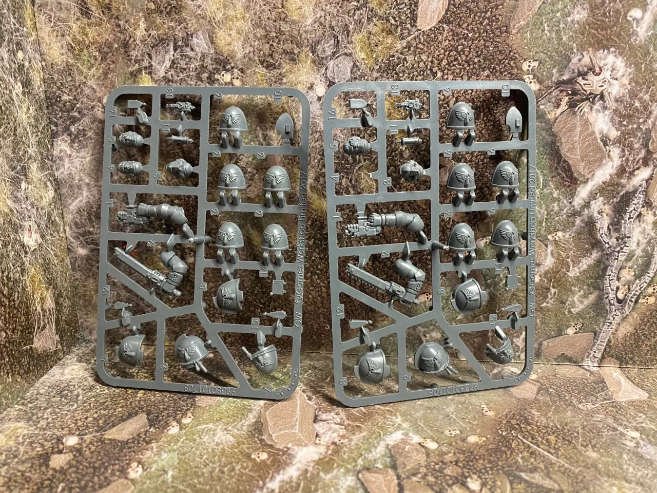 Billede 1 - Warhammer blood angels upgrade sprue