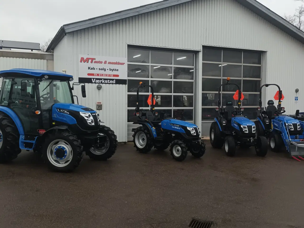 Billede 2 - Ny Solis Diesel traktor med 4 wd 
