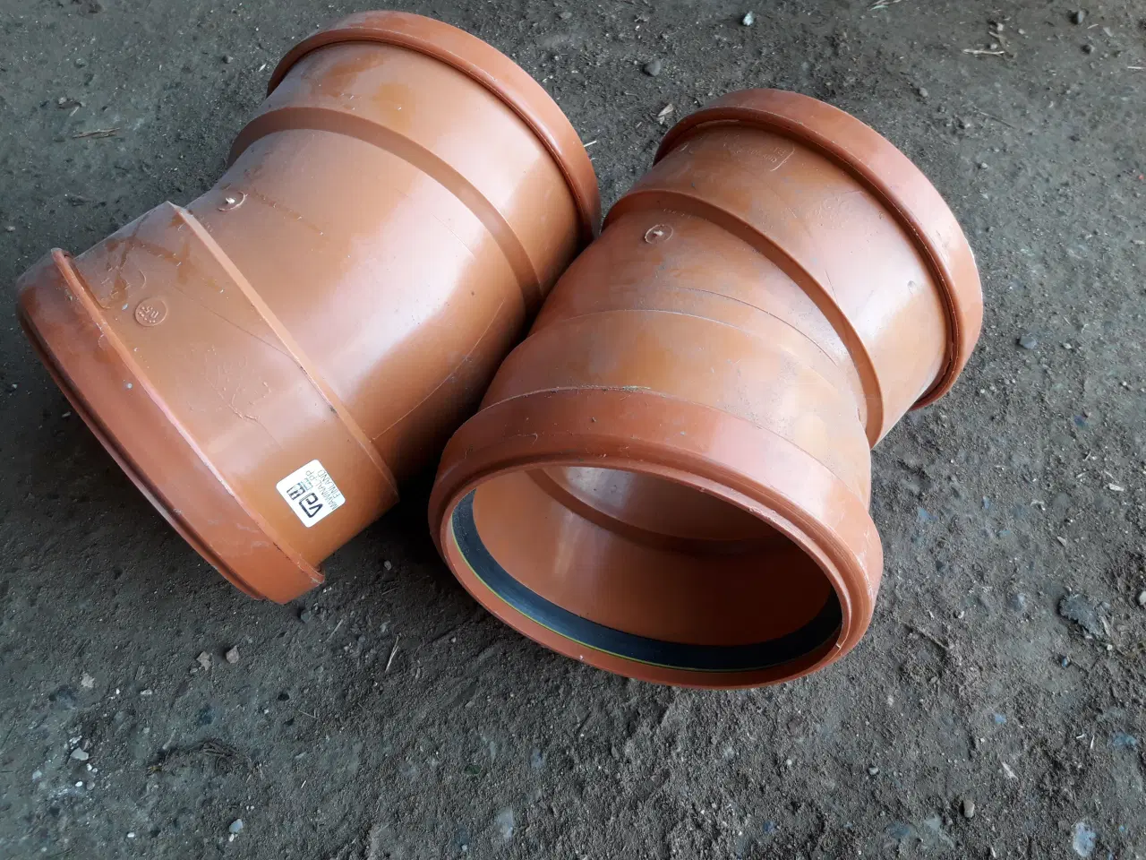 Billede 3 - PVC bøjninger 160 mm 90- 45-30-15 grader