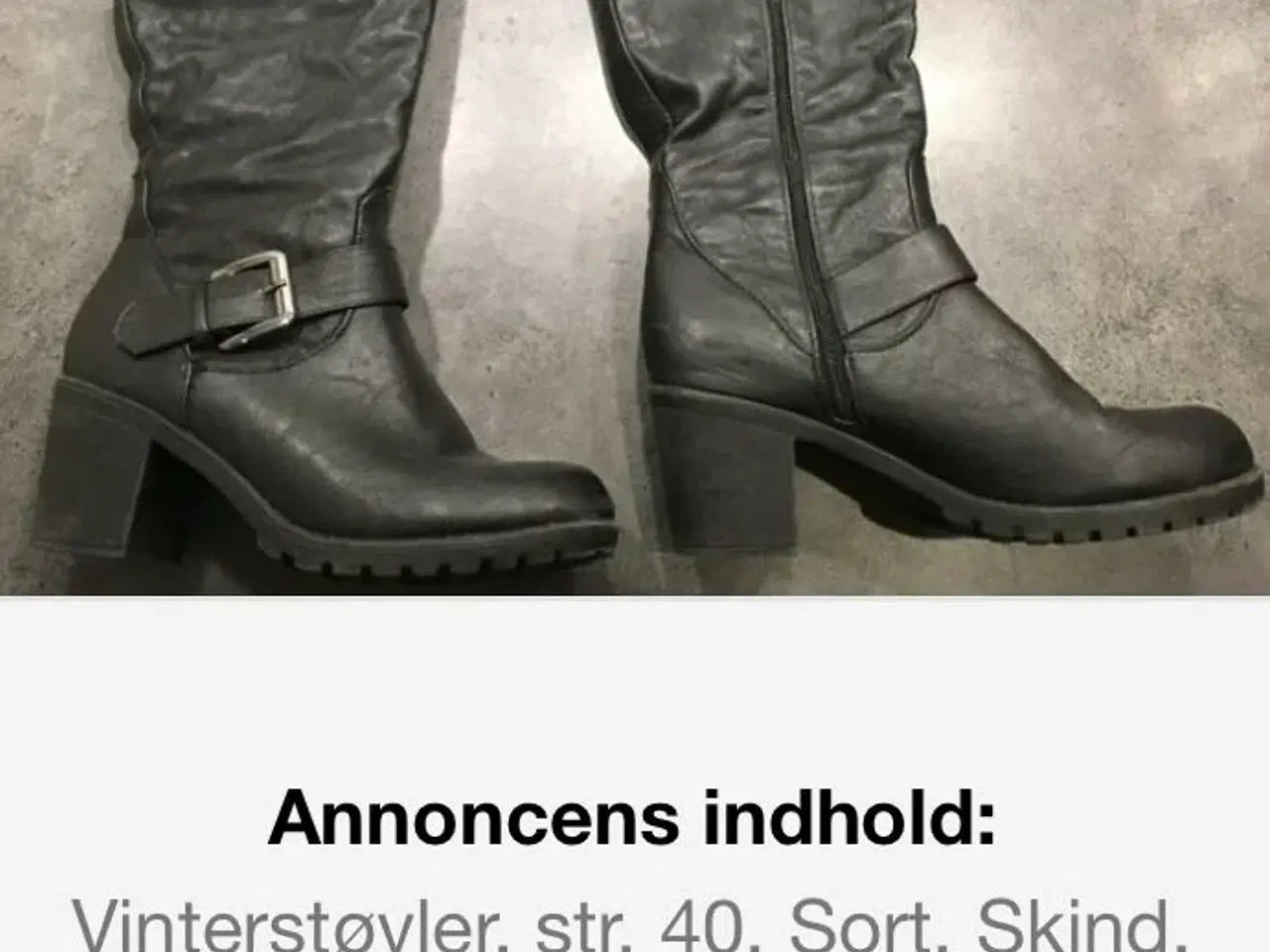 Billede 6 - Dame støvler, str 38 - 40 - 41
