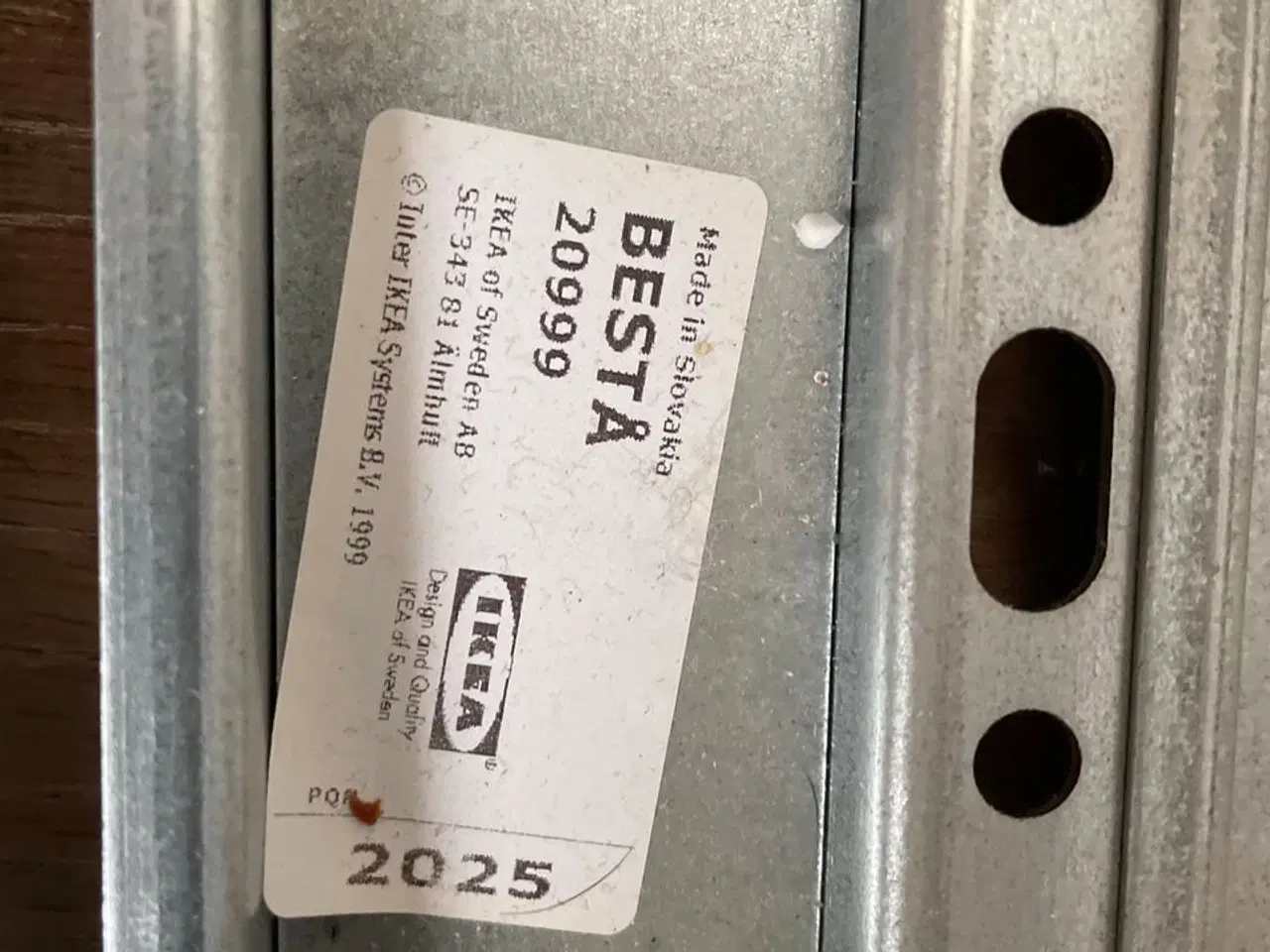 Billede 2 - IKEA Bestå vægskinne 60 cm 5 stk