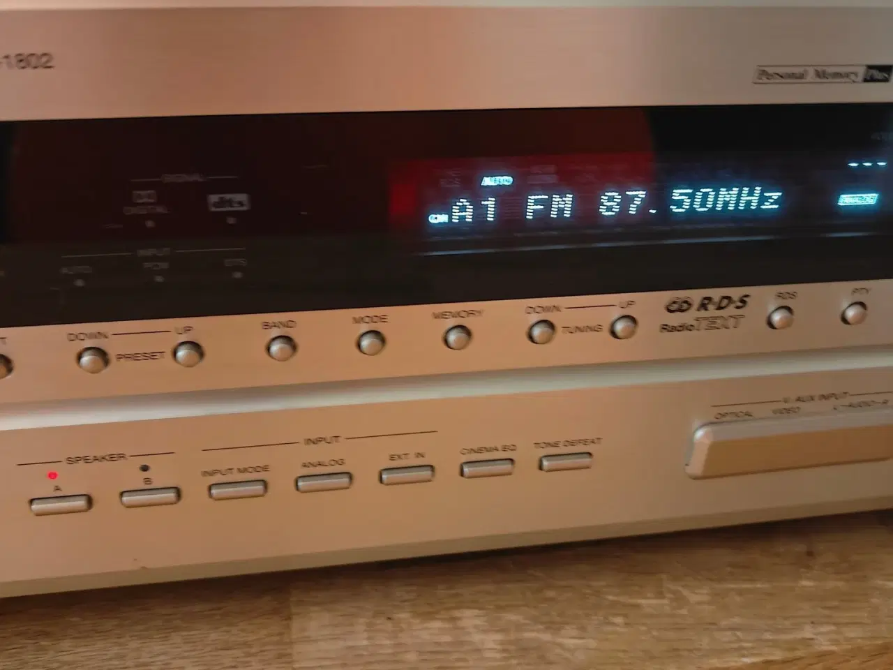 Billede 2 - Denon AVR-1802 Forstærker med indbygget RIAA amp