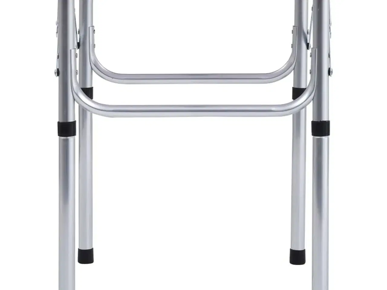 Billede 4 - Foldbart campingbord 60x45 cm aluminium hvid