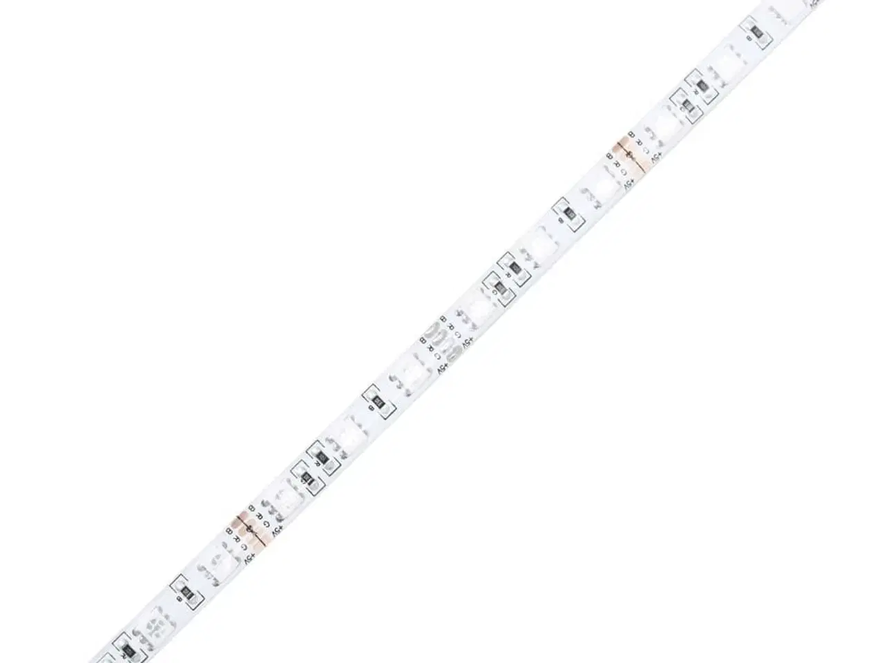 Billede 11 - Tv-skab med LED-lys 160x35x40 cm hvid