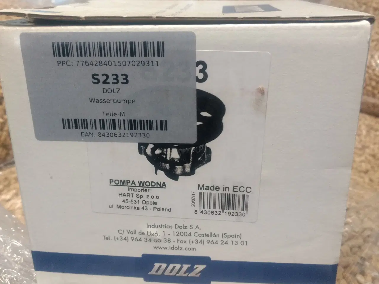 Billede 1 - DOLZ Vandpumpe