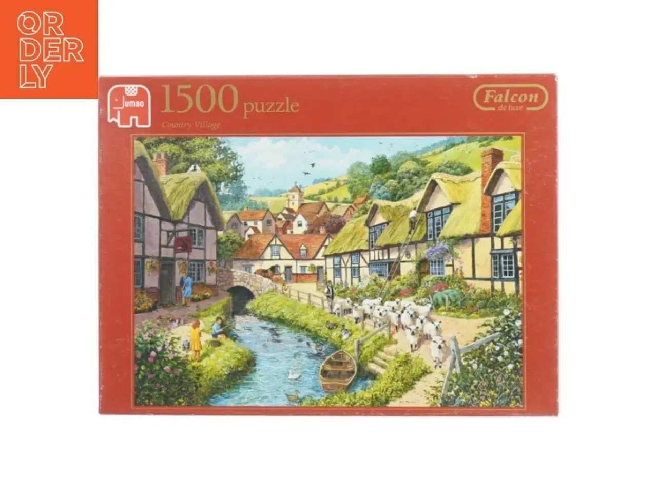 Billede 1 - Puslespil med landskabsmotiv 1500 brikker fra Jombo (str. 37 x 27)