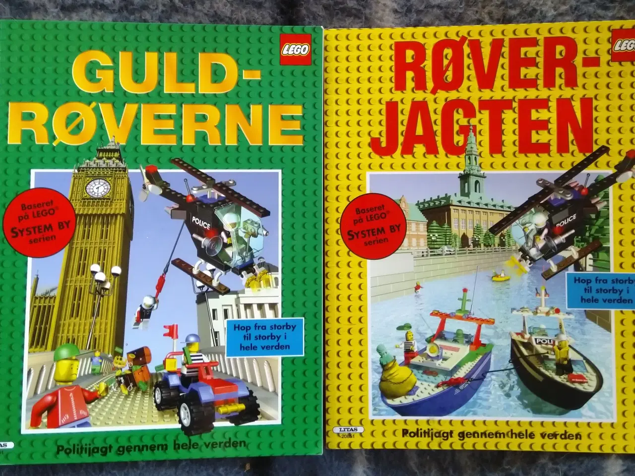 Billede 1 - Lego Guld-Røverne + Røver-jagten