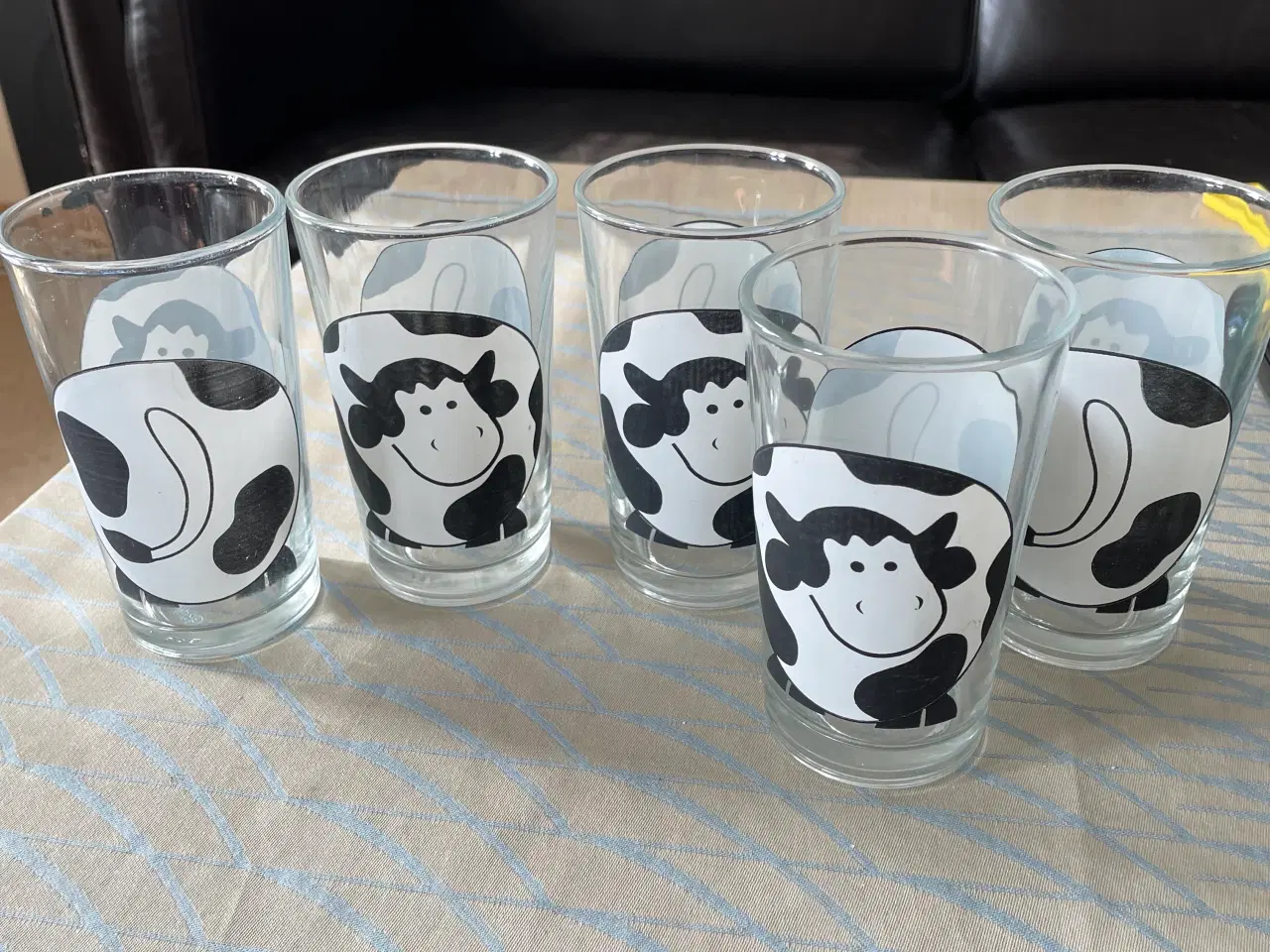 Billede 1 - Drikkeglas med køer